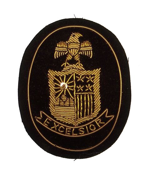 Engineer Corps Insignia Silver in Gold