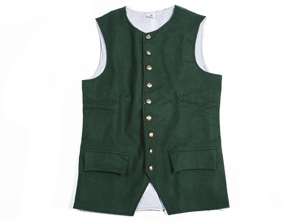 Revolutionary War Waist Coat White