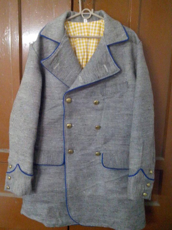 CS officers Double Breast Sack Coat