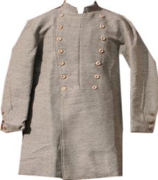 Jean Wool Sack Coat Double Breast