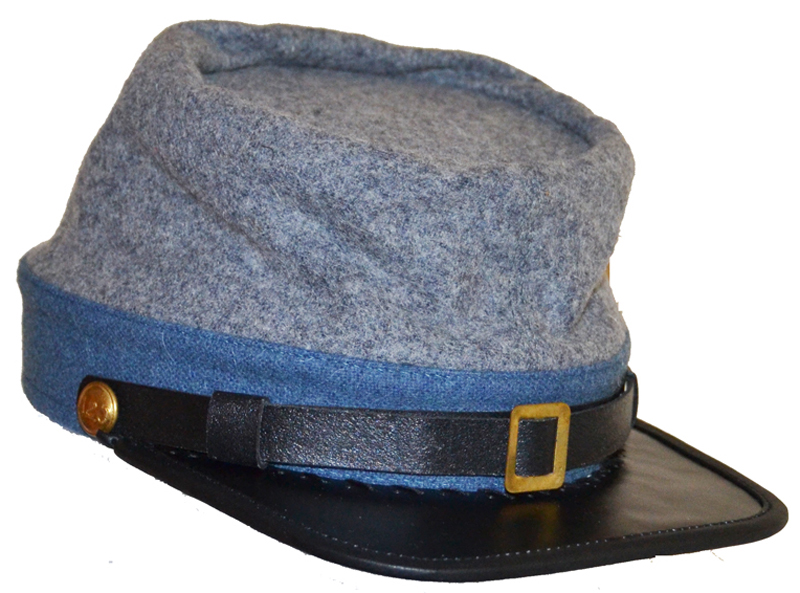 US Kepi Cap In Pink Wool