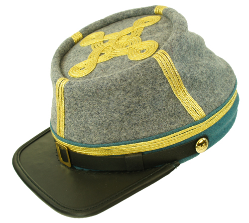 CS Officers Infantry Kepi Cap General Rank