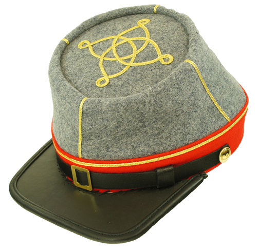 CS Artillery officers Kepi Cap Lt. Rank